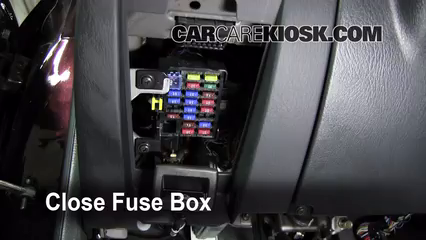 Fuse Box For 2001 Mazda Miatum - Wiring Diagram